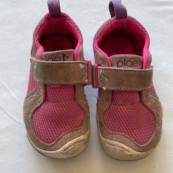 Plae Ty Pink Silver Sneaker size 6.5 - Picture 2 of 8